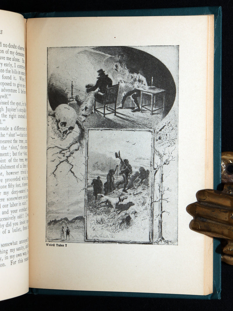 1895 Rare Book - Weird Tales by Edgar Allan Poe, Illustrated