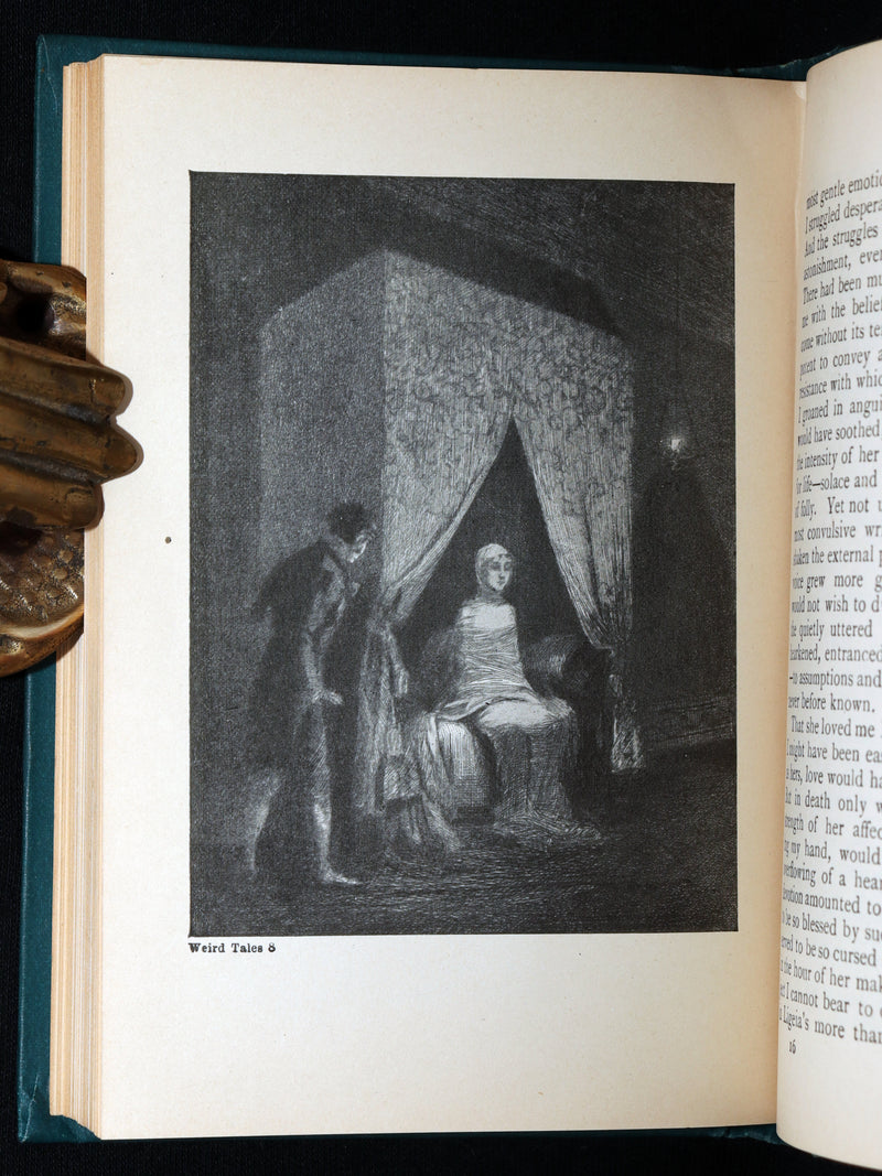 1895 Rare Book - Weird Tales by Edgar Allan Poe, Illustrated