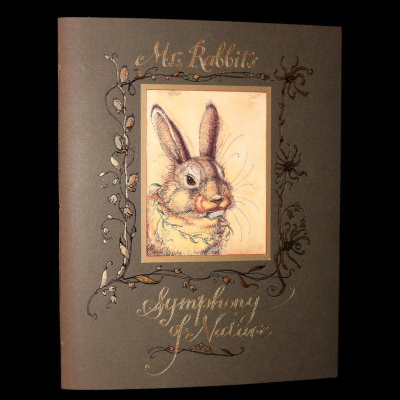 2008 Rare Signed 1stED - Mr. Rabbit's Symphony of Nature by Charles van Sandwyk