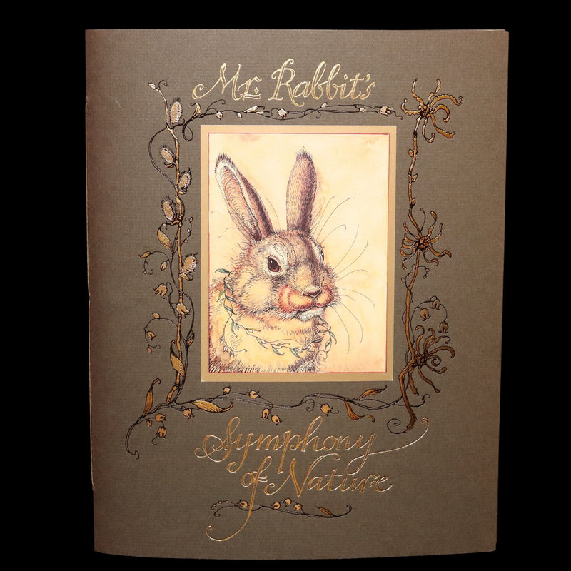 2008 Rare Signed 1stED - Mr. Rabbit's Symphony of Nature by Charles van Sandwyk
