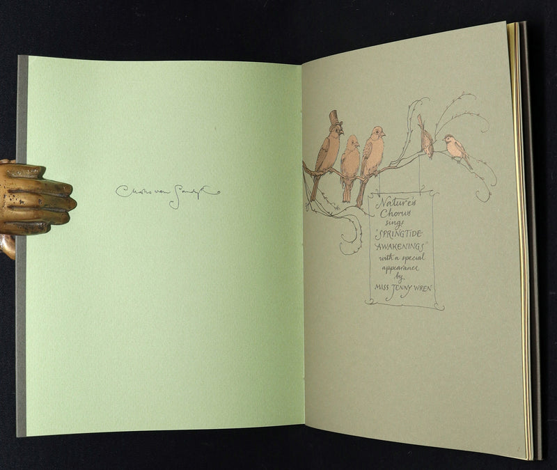 2008 Rare Signed 1stED - Mr. Rabbit's Symphony of Nature by Charles van Sandwyk