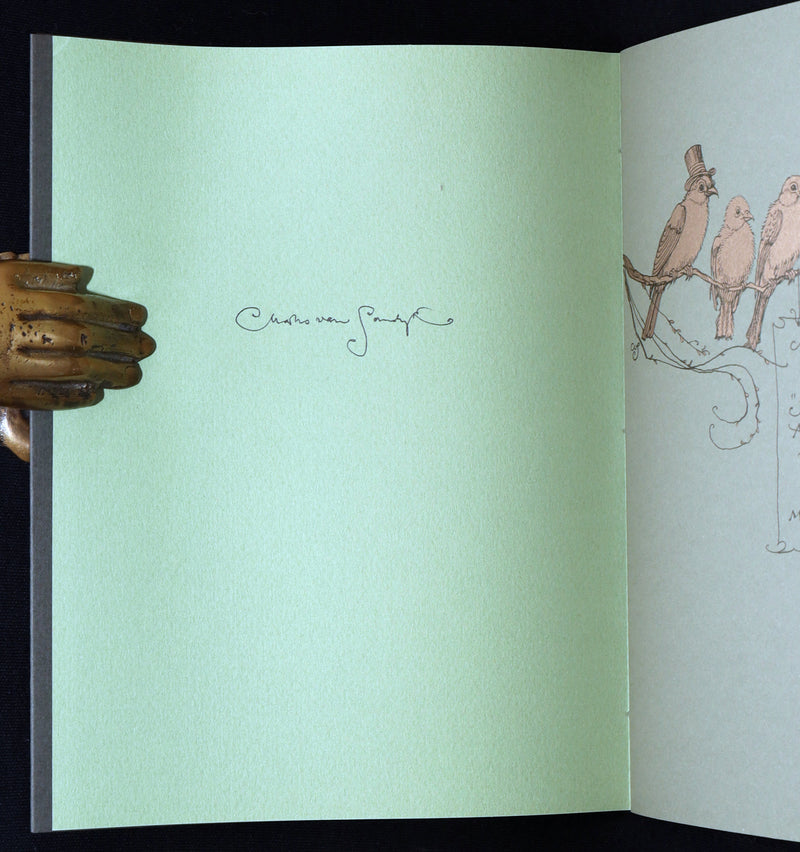 2008 Rare Signed 1stED - Mr. Rabbit's Symphony of Nature by Charles van Sandwyk