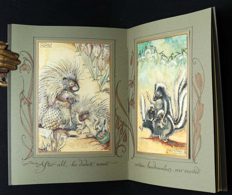 2008 Rare Signed 1stED - Mr. Rabbit's Symphony of Nature by Charles van Sandwyk