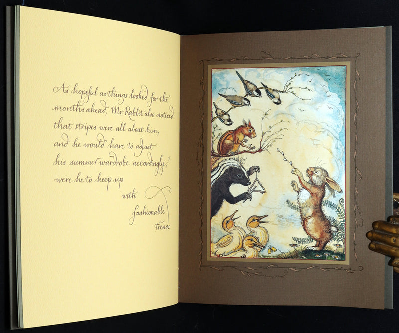 2008 Rare Signed 1stED - Mr. Rabbit's Symphony of Nature by Charles van Sandwyk