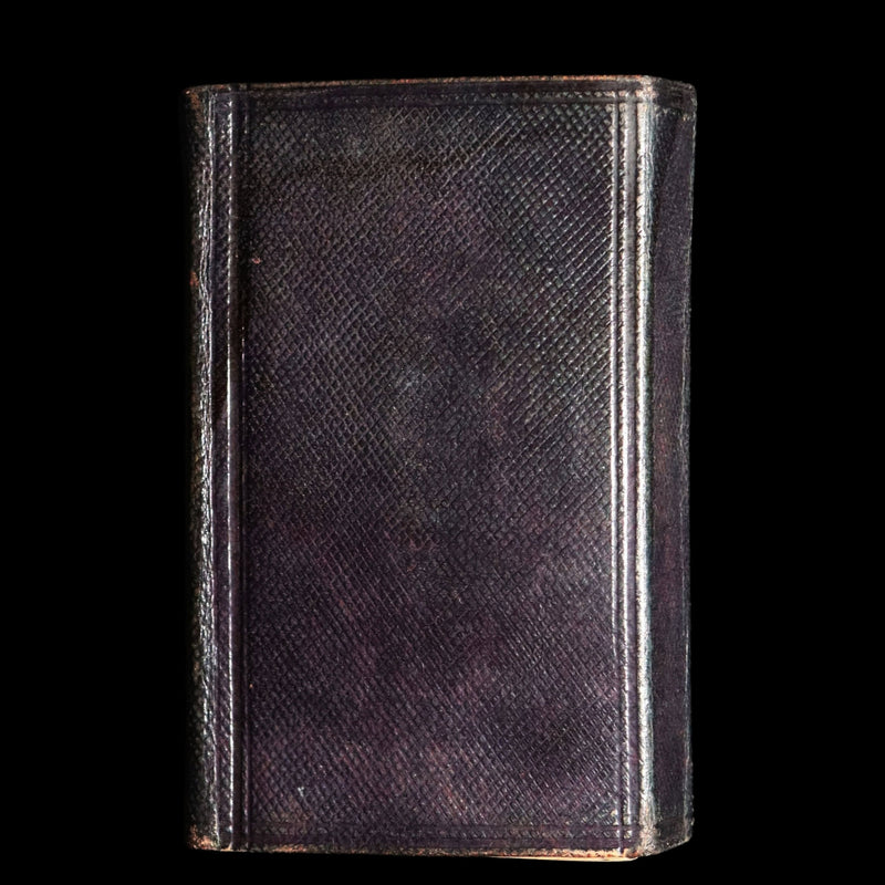 1860 Scarce Wallet Bible - New Testament of Our Lord and Saviour Jesus Christ