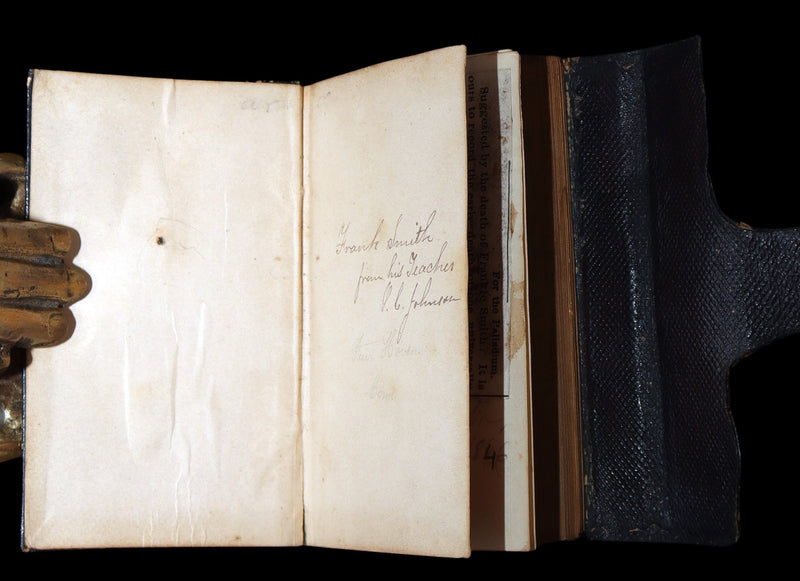 1860 Scarce Wallet Bible - New Testament of Our Lord and Saviour Jesus Christ