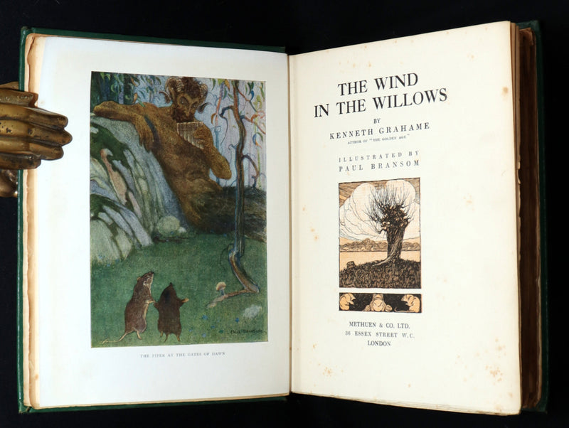 1913 First Edition by Paul BRANSOM - The Wind in the Willows by Kenneth Grahame