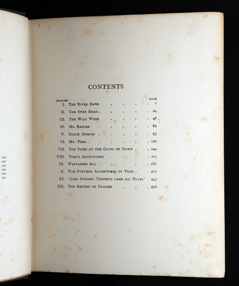 1913 First Edition by Paul BRANSOM - The Wind in the Willows by Kenneth Grahame