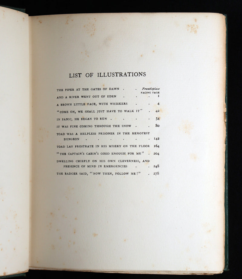 1913 First Edition by Paul BRANSOM - The Wind in the Willows by Kenneth Grahame