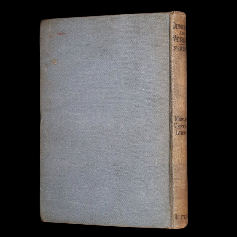 1885 Rare Book - Demonology and Witchcraft, Witches and Fairies by Walter Scott