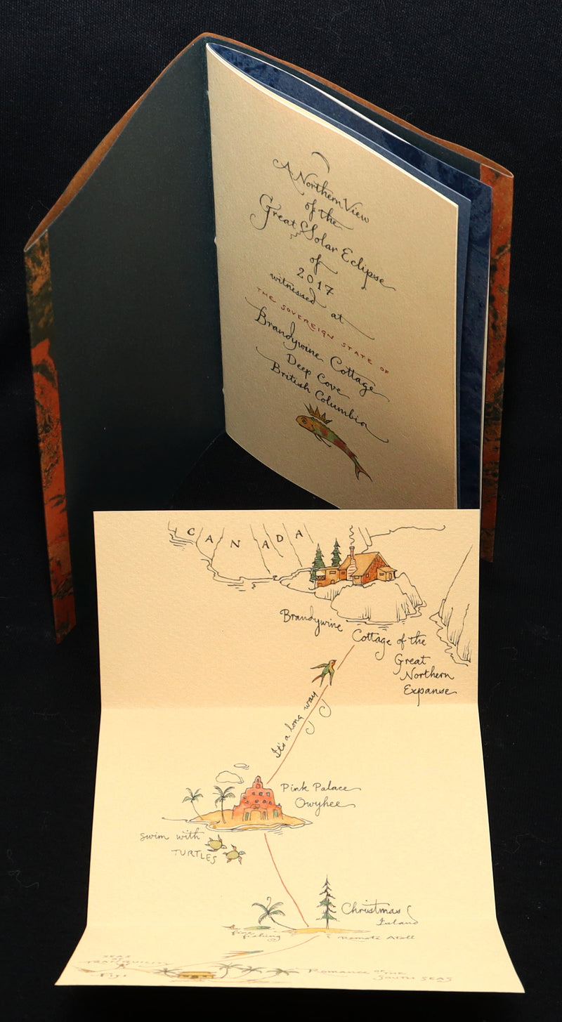2017 Rare Limited Ed.- A Northern View of the Great Solar Eclipse by van Sandwyk