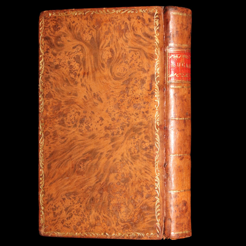 1681 Rare - Lucan's Pharsalia, Civil war between Julius Caesar and the Senate