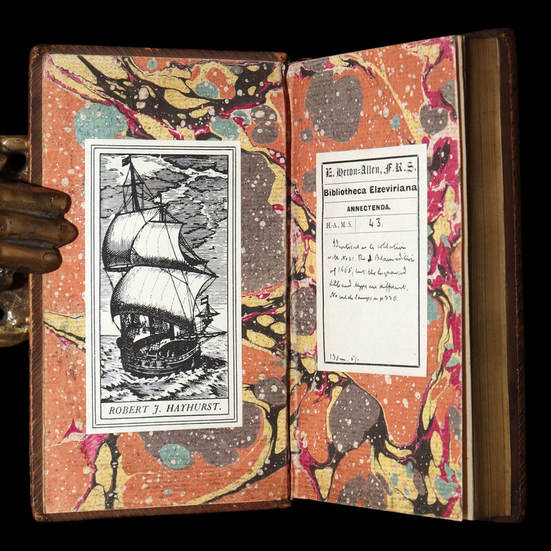 1681 Rare - Lucan's Pharsalia, Civil war between Julius Caesar and the Senate