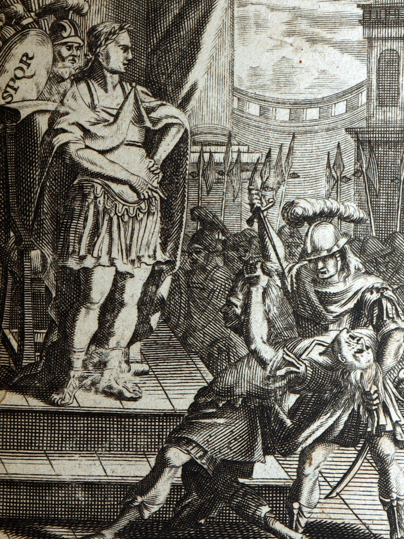1681 Rare - Lucan's Pharsalia, Civil war between Julius Caesar and the Senate