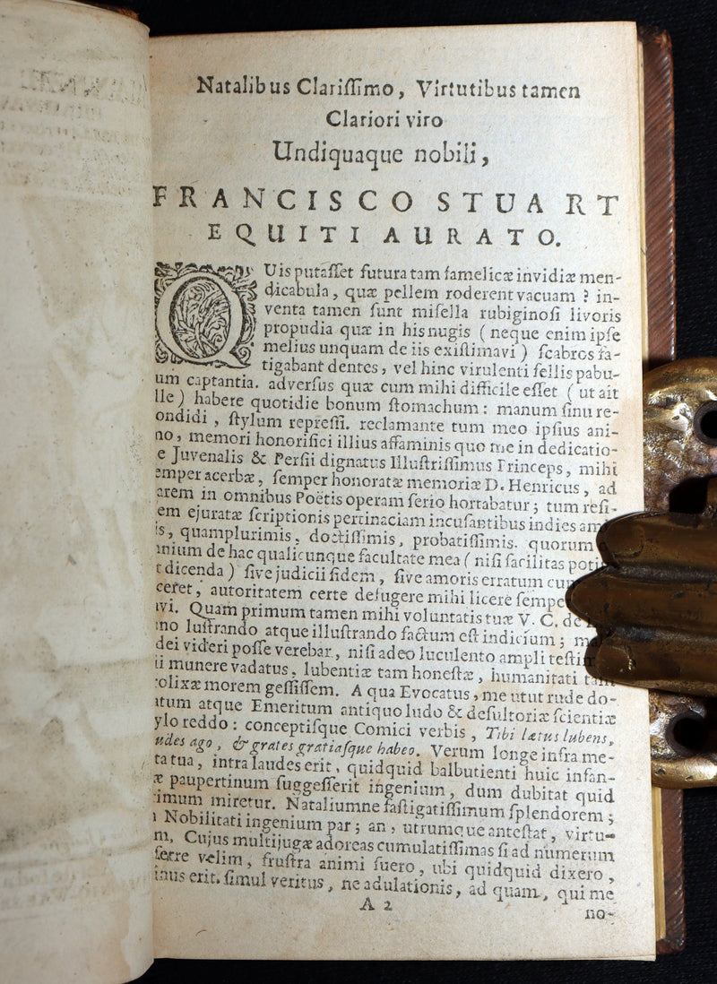 1681 Rare - Lucan's Pharsalia, Civil war between Julius Caesar and the Senate
