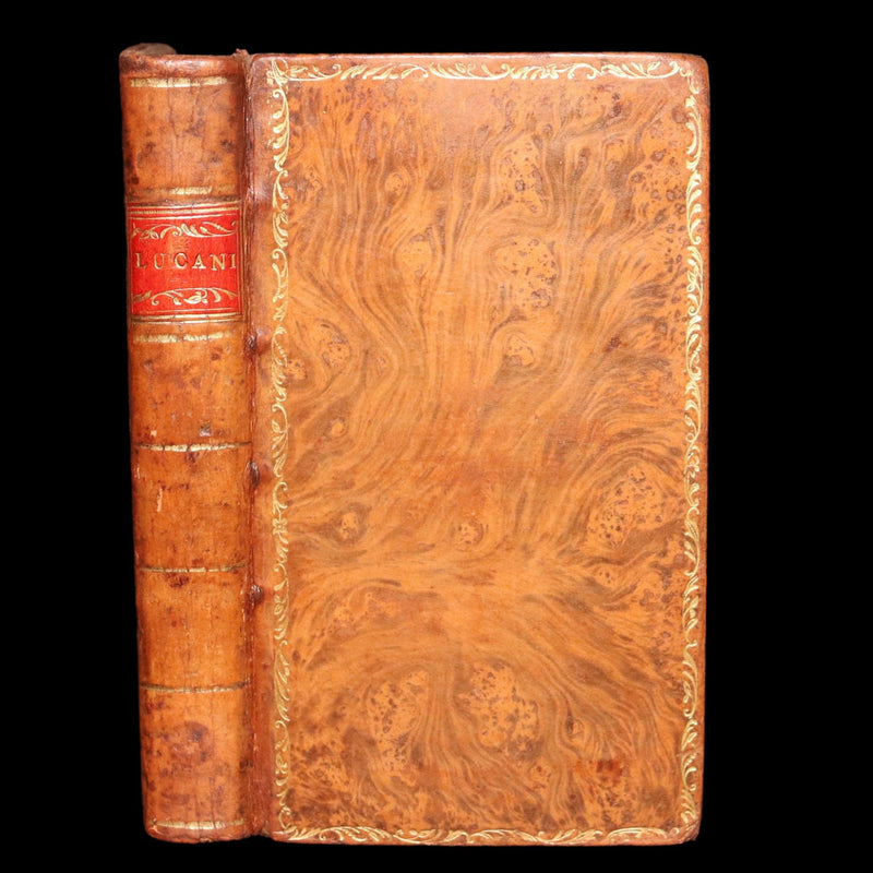 1681 Rare - Lucan's Pharsalia, Civil war between Julius Caesar and the Senate