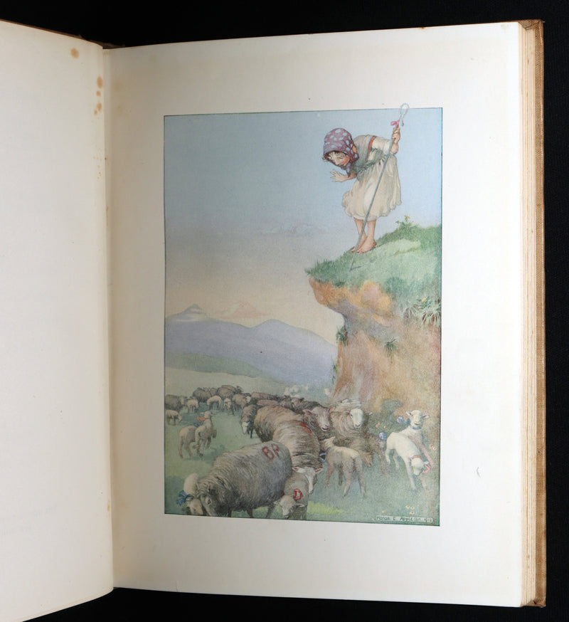 1913 Scarce Book - Our Nursery Rhyme Book Illustrated by Honor C. Appleton