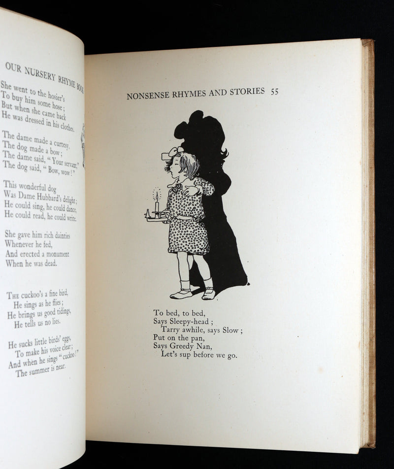1913 Scarce Book - Our Nursery Rhyme Book Illustrated by Honor C. Appleton