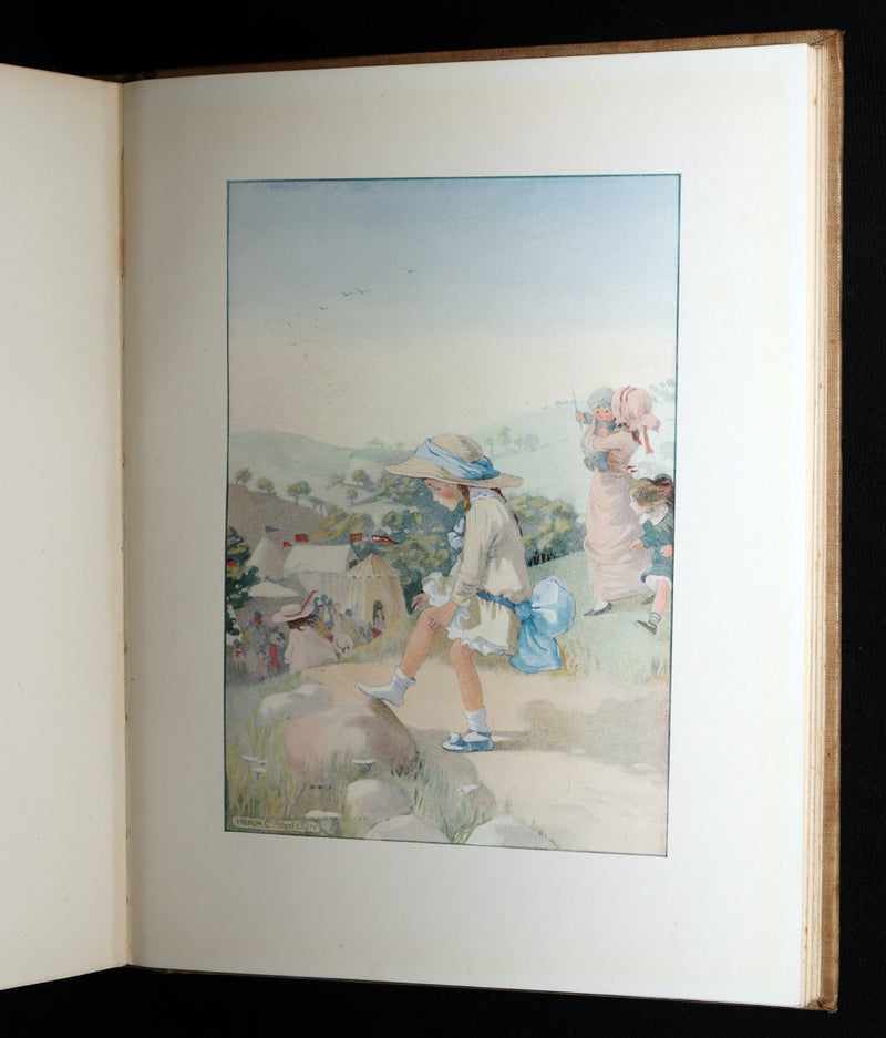 1913 Scarce Book - Our Nursery Rhyme Book Illustrated by Honor C. Appleton
