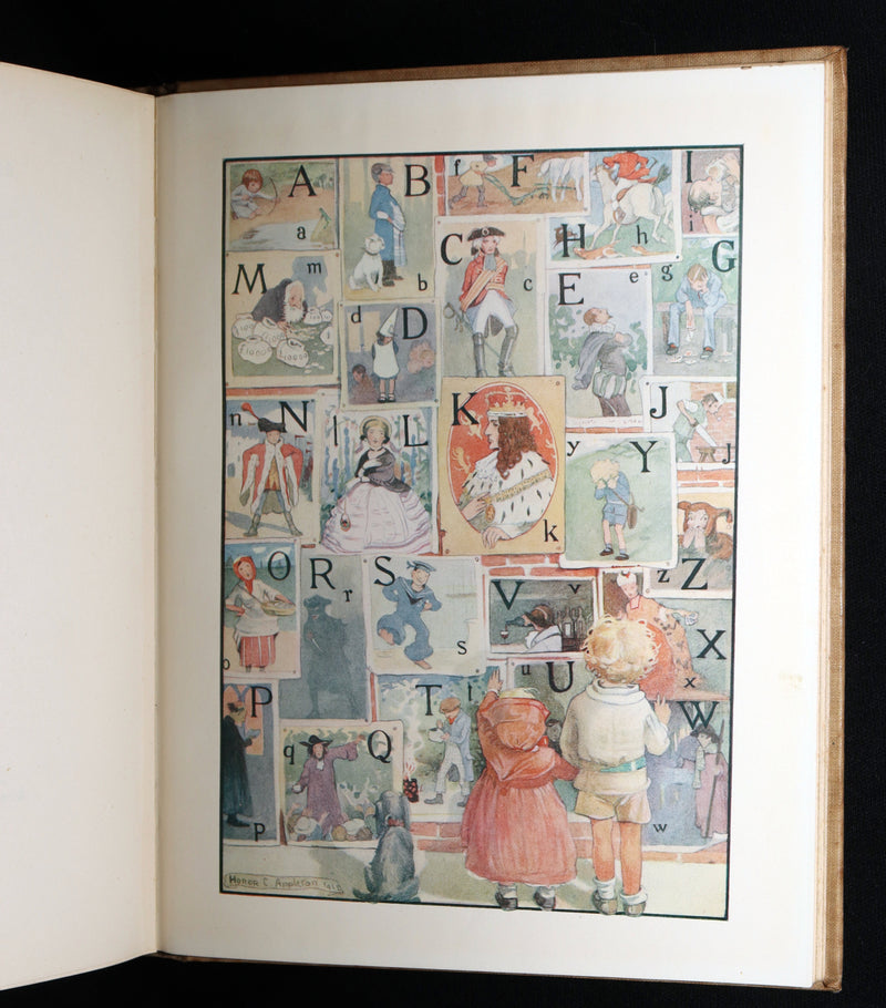 1913 Scarce Book - Our Nursery Rhyme Book Illustrated by Honor C. Appleton