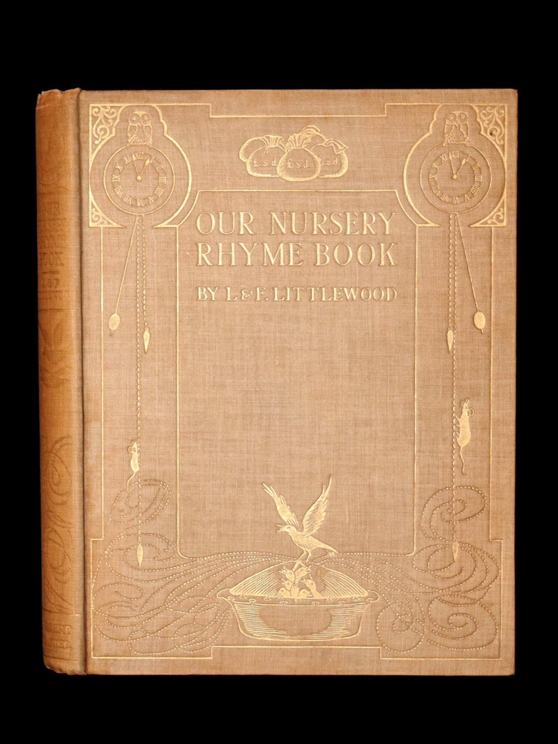 1913 Scarce Book - Our Nursery Rhyme Book Illustrated by Honor C. Appleton