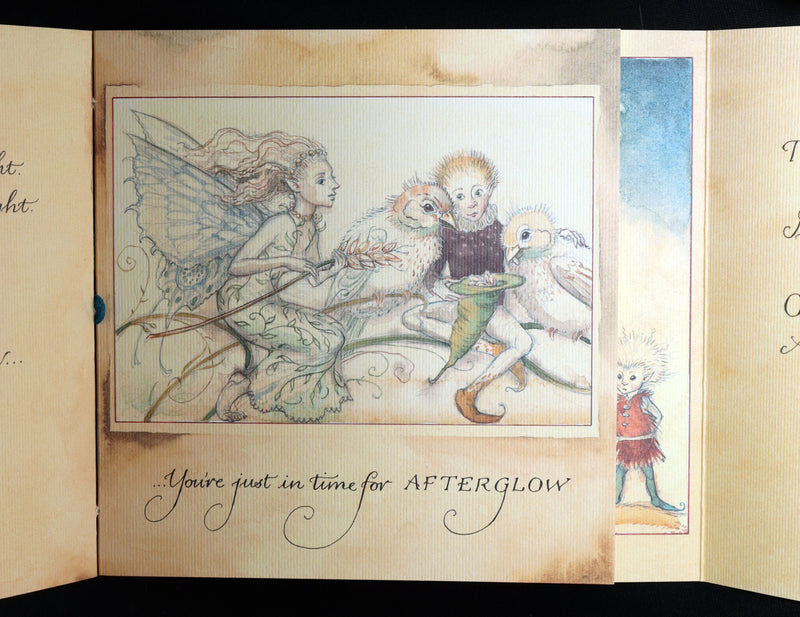 2008 Signed First Edition - After Glow with bedpost tag by Charles van Sandwyk