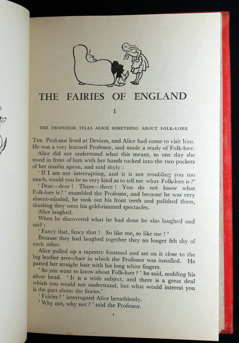 1948 Rare Edition with Dust jacket - Round Fairyland with Alice by Lindsay Cable