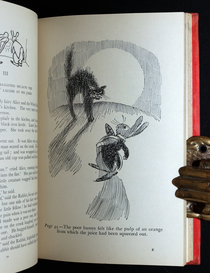 1948 Rare Edition with Dust jacket - Round Fairyland with Alice by Lindsay Cable