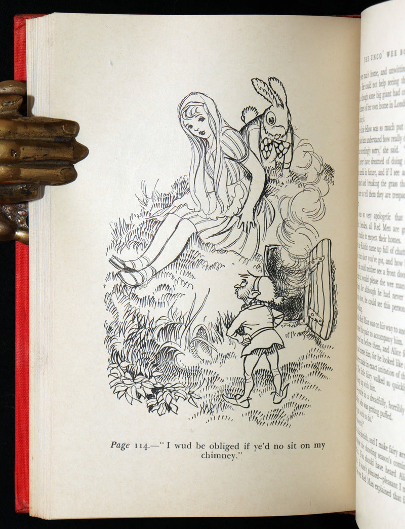 1948 Rare Edition with Dust jacket - Round Fairyland with Alice by Lindsay Cable