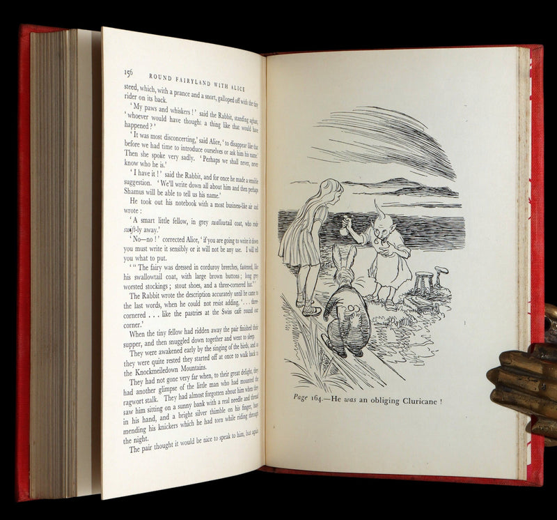 1948 Rare Edition with Dust jacket - Round Fairyland with Alice by Lindsay Cable