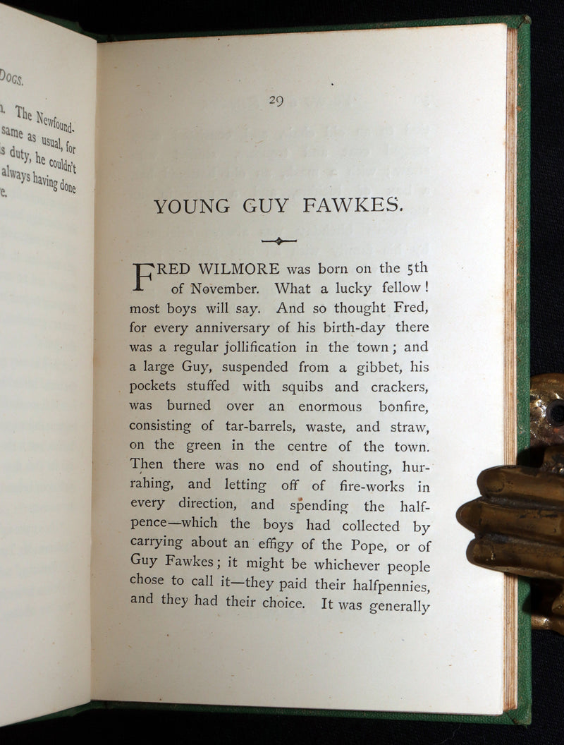 1870 Rare First Edition - Tommy and His Broom and Other Tales, Color Illustrated