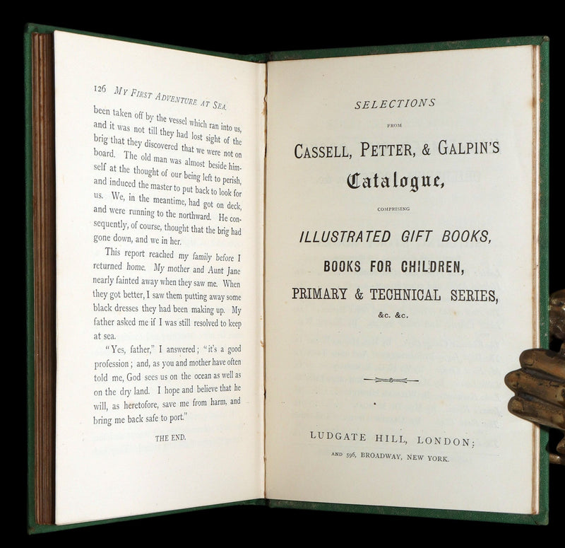 1870 Rare First Edition - Tommy and His Broom and Other Tales, Color Illustrated