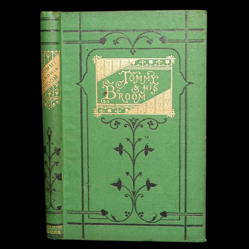 1870 Rare First Edition - Tommy and His Broom and Other Tales, Color Illustrated