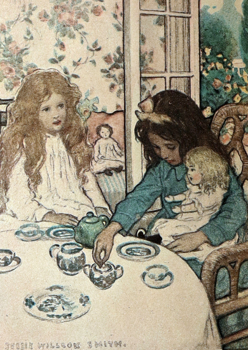 1904 First Edition - In the Closed Room illustrated by Jessie Willcox Smith