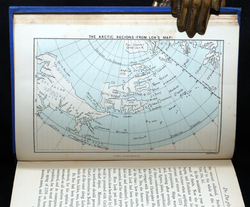 1878 Rare Book - Life of Sir Martin Frobisher, Knight and the Northwest Passage