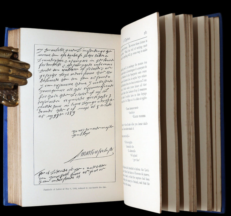 1878 Rare Book - Life of Sir Martin Frobisher, Knight and the Northwest Passage