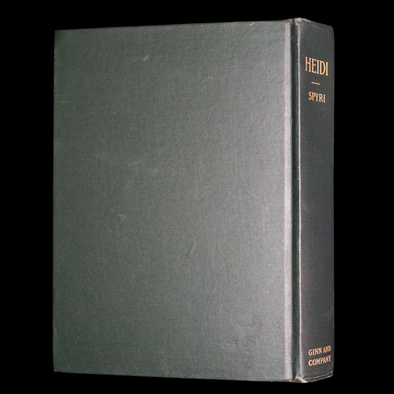 1900 Scarce Binding Variant - Heidi by Johanna Spyri, Colour Illustrated