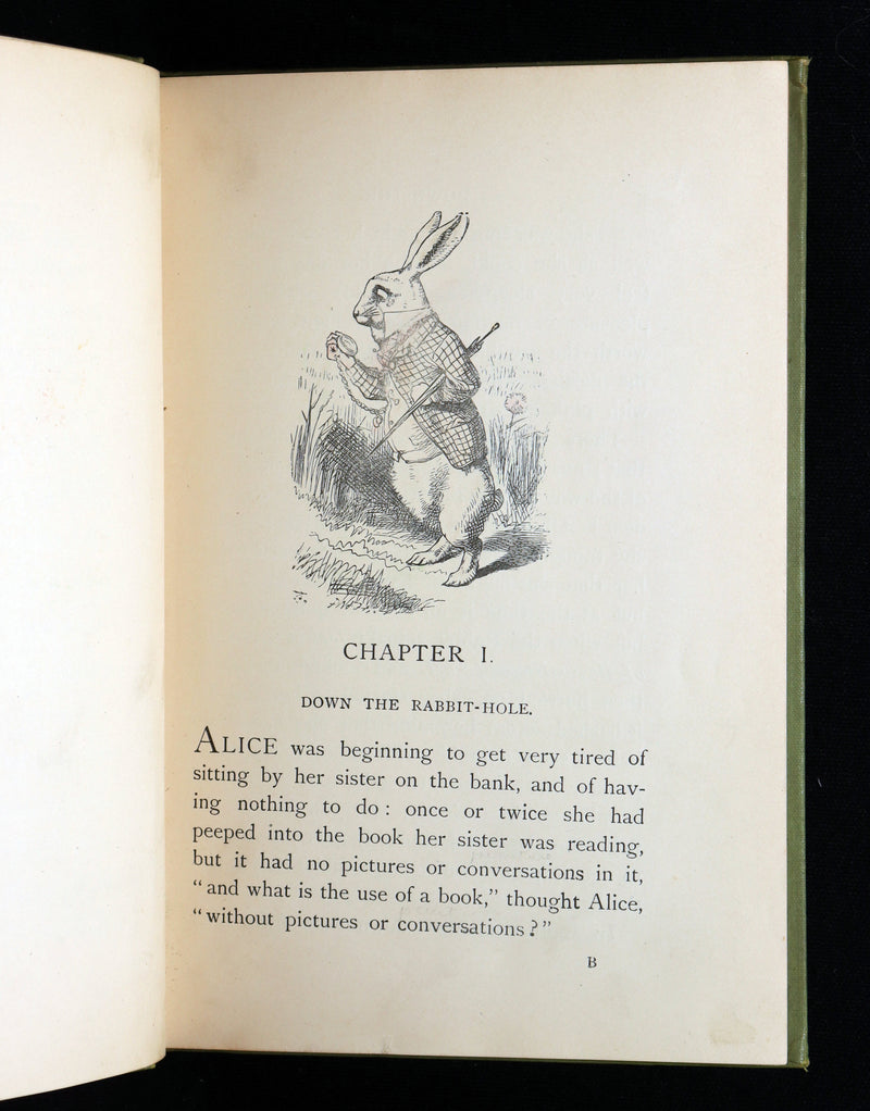 1905 Rare Book - Alice's Adventures in Wonderland by Lewis Carroll, illustrated