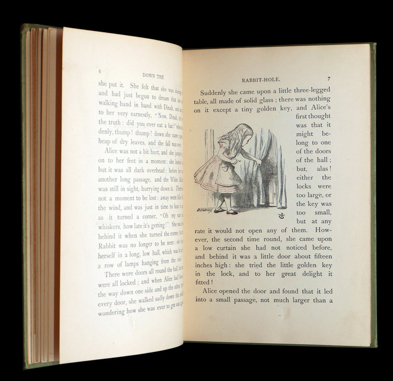 1905 Rare Book - Alice's Adventures in Wonderland by Lewis Carroll, illustrated
