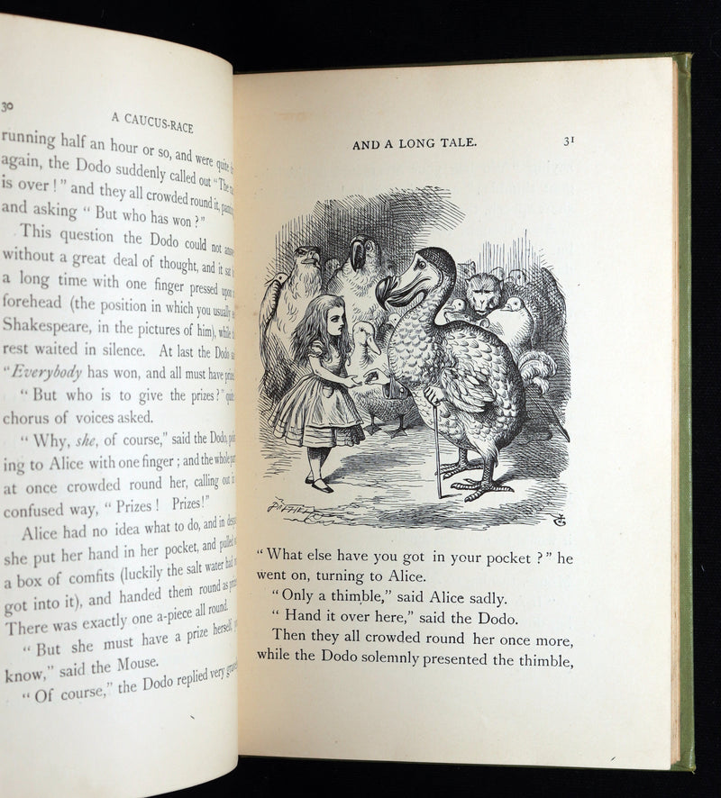 1905 Rare Book - Alice's Adventures in Wonderland by Lewis Carroll, illustrated