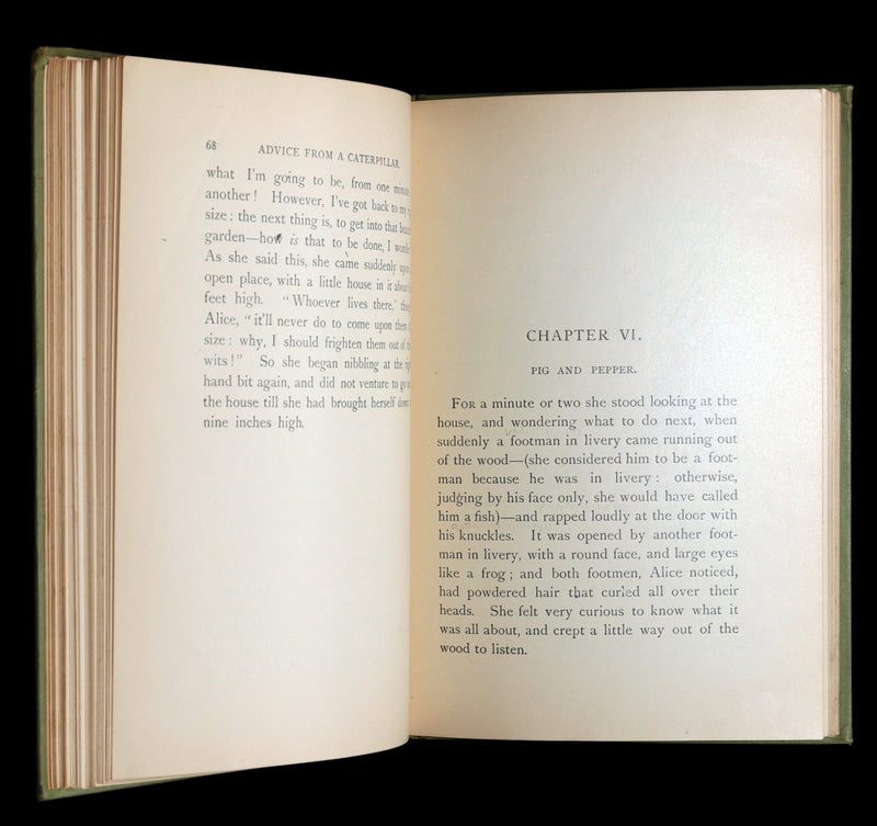 1905 Rare Book - Alice's Adventures in Wonderland by Lewis Carroll, illustrated