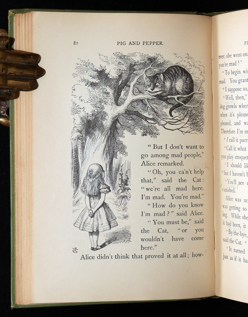 1905 Rare Book - Alice's Adventures in Wonderland by Lewis Carroll, illustrated