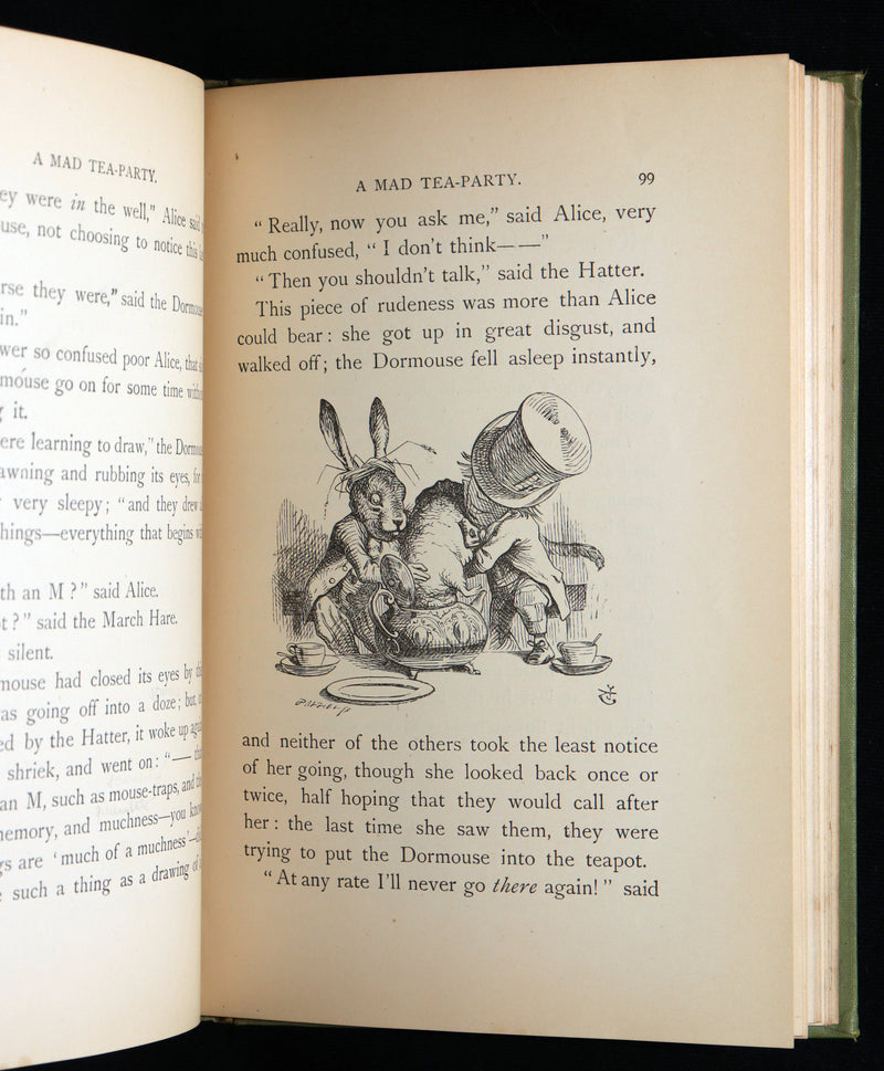 1905 Rare Book - Alice's Adventures in Wonderland by Lewis Carroll, illustrated
