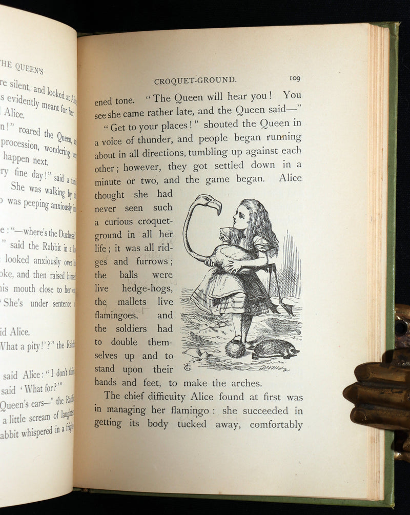 1905 Rare Book - Alice's Adventures in Wonderland by Lewis Carroll, illustrated