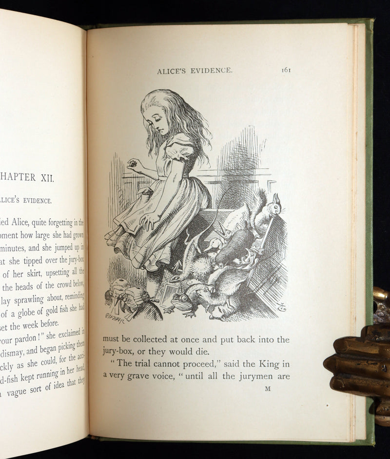 1905 Rare Book - Alice's Adventures in Wonderland by Lewis Carroll, illustrated