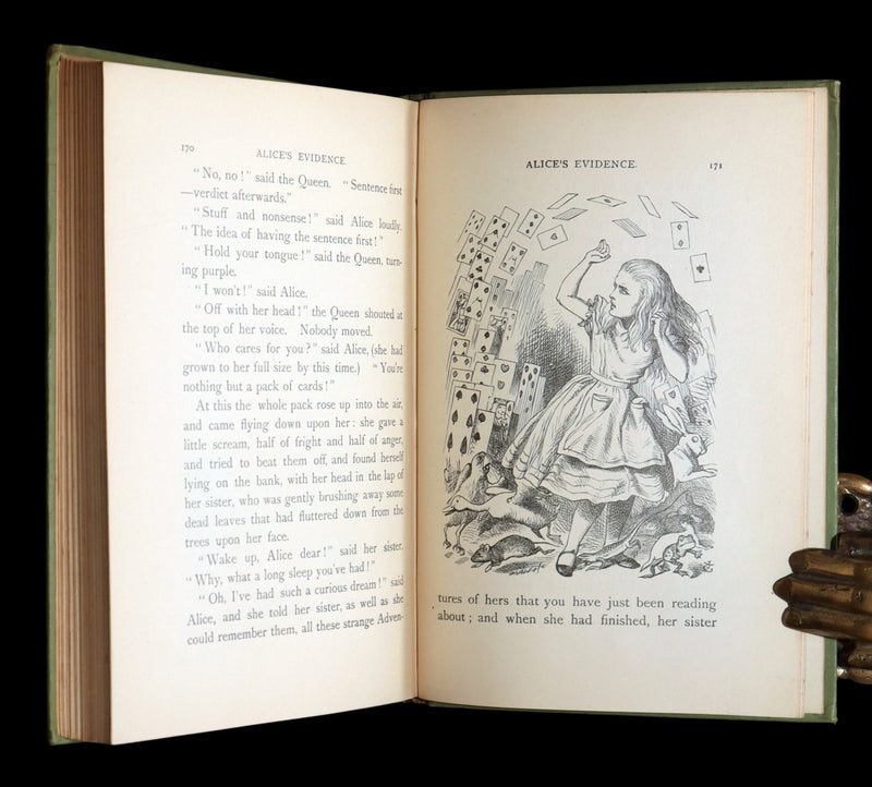 1905 Rare Book - Alice's Adventures in Wonderland by Lewis Carroll, illustrated