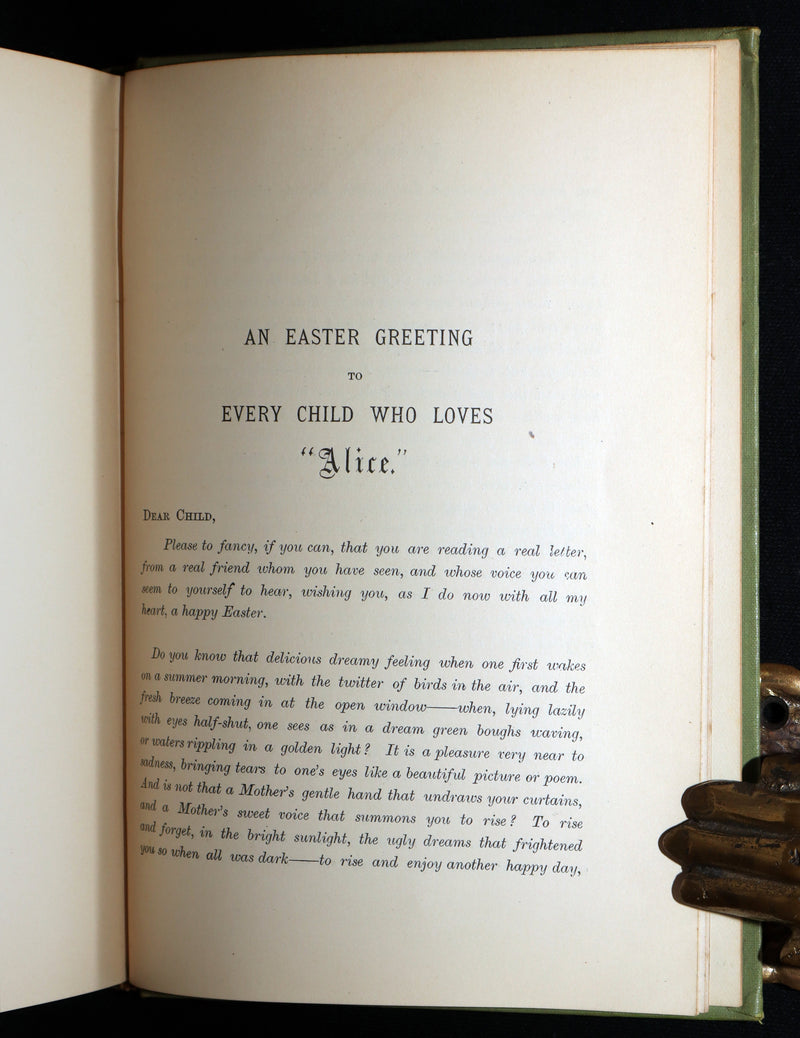 1905 Rare Book - Alice's Adventures in Wonderland by Lewis Carroll, illustrated