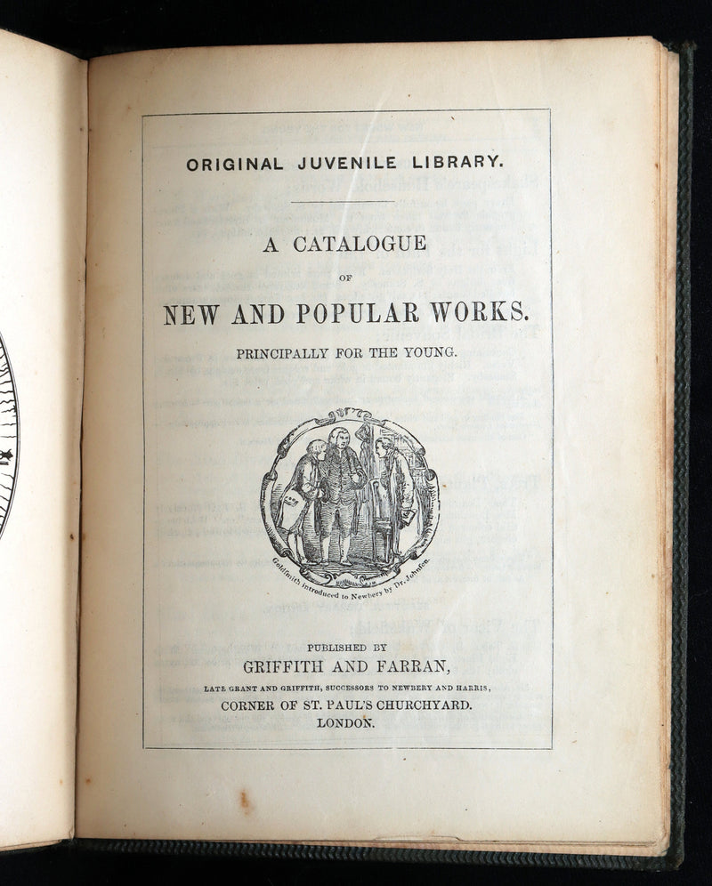 1860 Rare First Edition-The Nine Lives of a Cat, illustrated by Charles Bennett