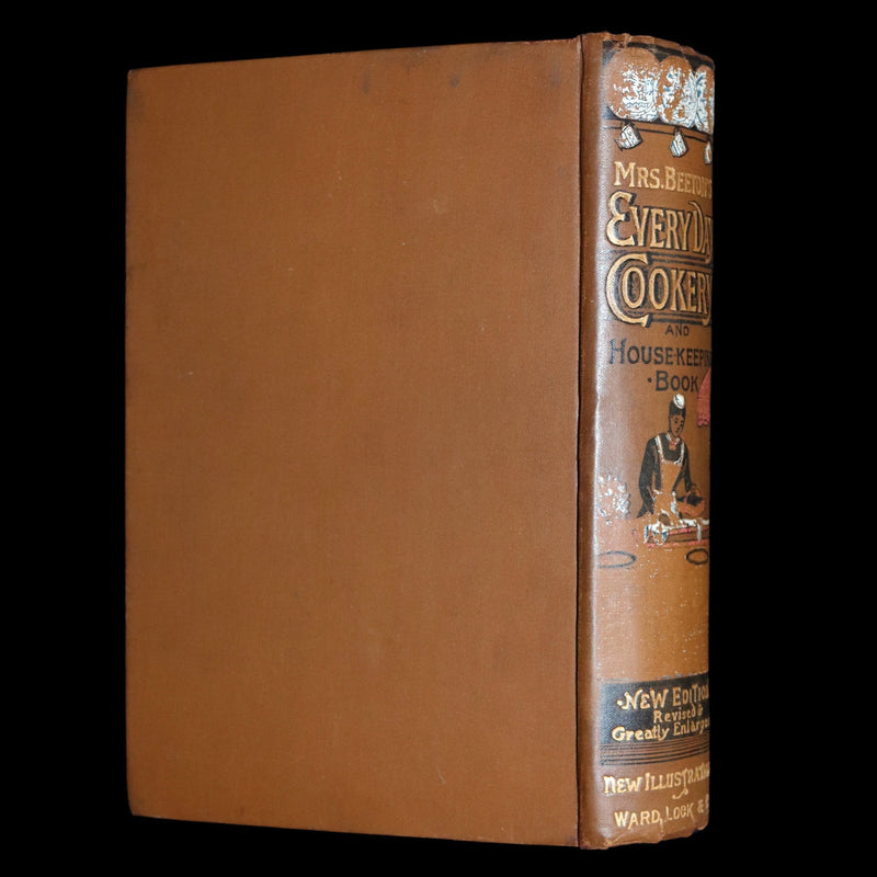 1890 Rare Book - Mrs. Isabella Beeton’s Every-Day Cookery, Illustrated in Colour