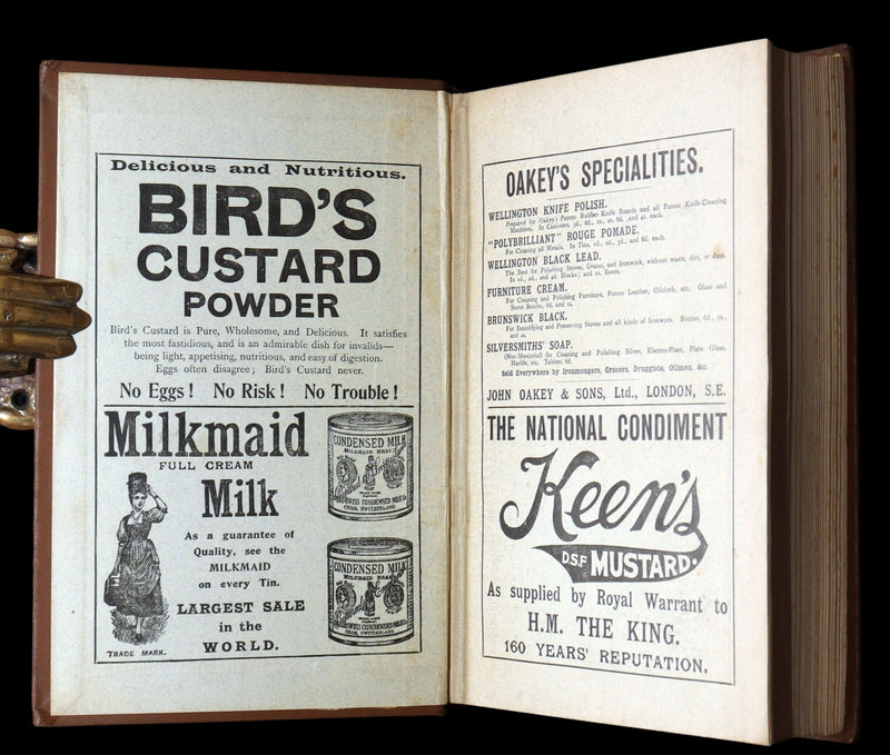1890 Rare Book - Mrs. Isabella Beeton’s Every-Day Cookery, Illustrated in Colour